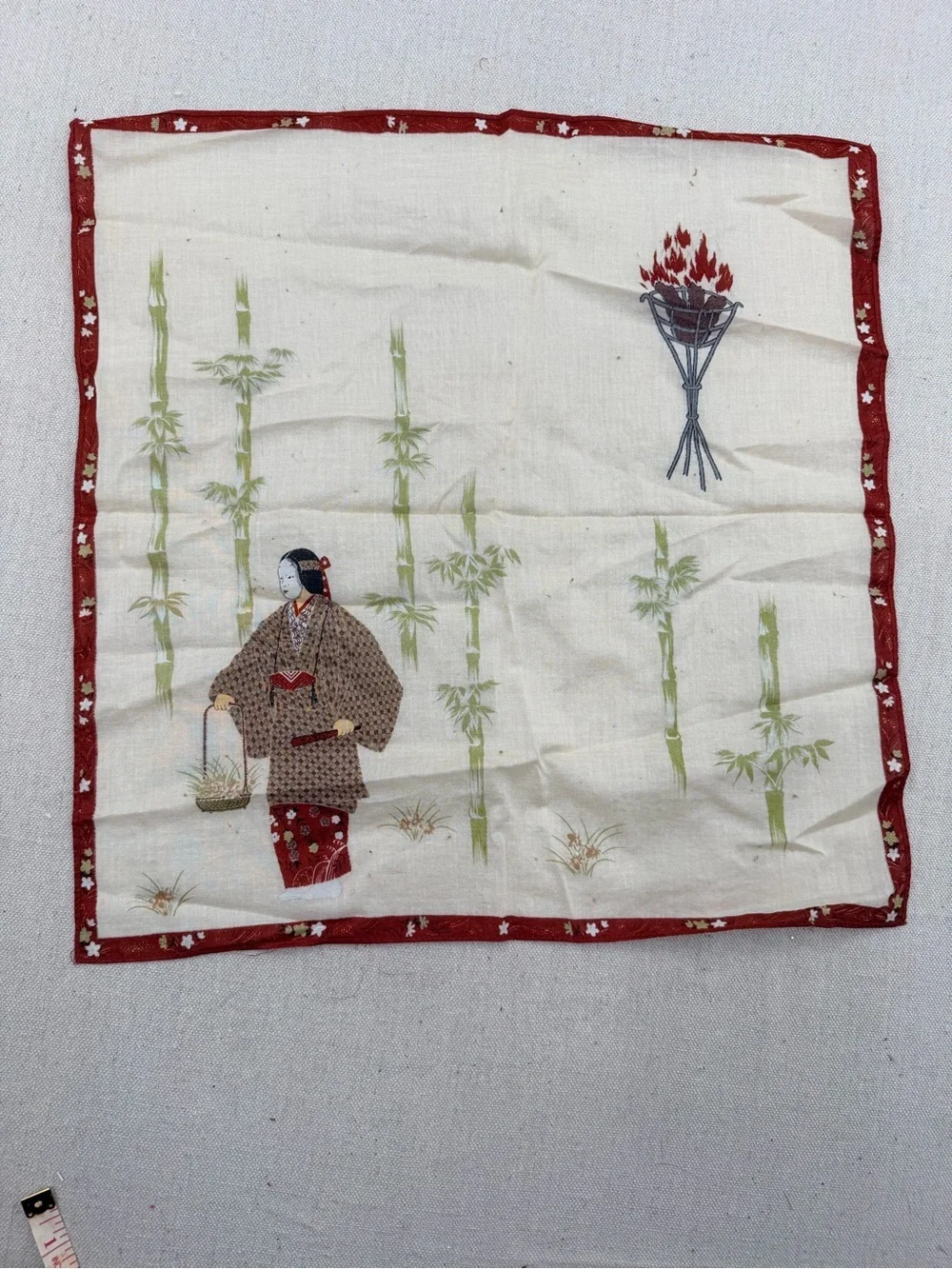 Vintage decorative drape